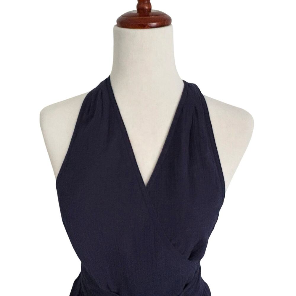 Polo Ralph Lauren
Navy Cotton Halter Wrap Dress
Women’s Size 6 Classic NWT - Picture 6 of 9